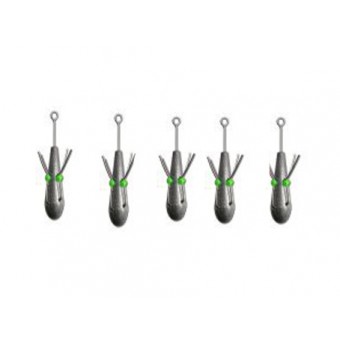 5 x Pack of Break free Sea Fishing Weights in Sizes 4oz, 5oz or 6oz